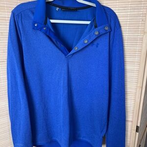 Under Armour Men's Vibrant Blue Polo